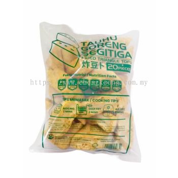 SJ Tauhu Goreng Segitiga Berisi Ikan  三角 炸豆卜 20PCS