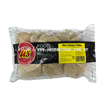 US Mini Chicken Patties / 迷你 汉堡包肉 1KG