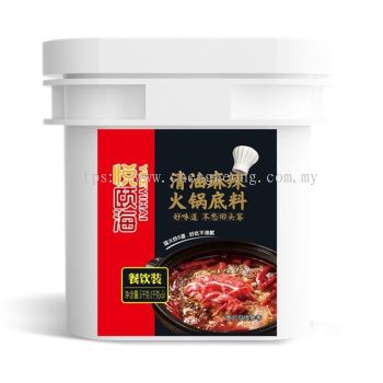 YUEYIHAI 悦颐海 清油麻辣火锅底料 5KG