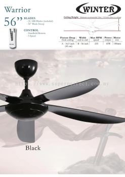 ELMARK 56" WARRIOR Ceiling Fan: High-Quality Cooling at an Affordable Price