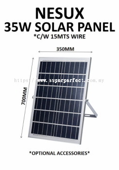 Nesux 35W Solar Panel - Harness Solar Energy Efficiently