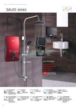 RUBINE SALVO INSTANT WATER HEATER