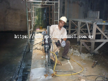 Coring works @ PUSAT PERUBATAN UNIVERSITI MALAYA (PPUM)