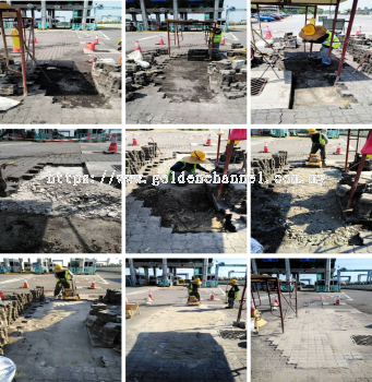 RECTIFICATION OF DEPRESSED PAVER @ GATE 1, WESTPORT