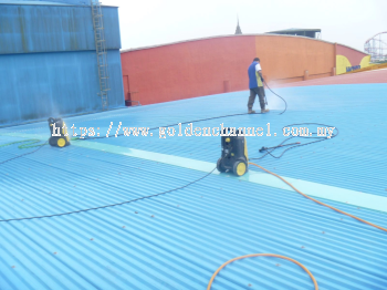 Waterproofing at Starworld Pavillion Roof Gutter @ First World Hotels & Resorts Sdn Bhd