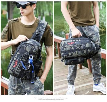 KakiCamo Multi-purpose Messenger Bag Fishing Bag