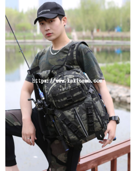 KakiCamo Multipurpose Tactical Outdoor Bakcpack 