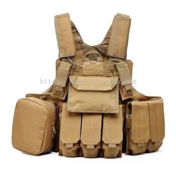 KakiCamo C.I.R.A.S Type Tactical Vest