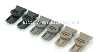 KakiCamo Goggle Swivel Clips (Model B 19mm)