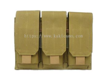 Triple MOLLE Ready Magazine Pouch