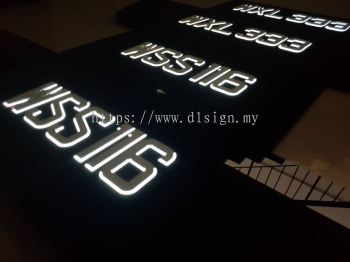  LED Car Plate