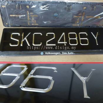 Engrave Car Plate