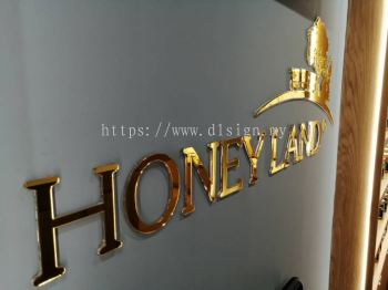 3D Acrylic letter – Logo Cut