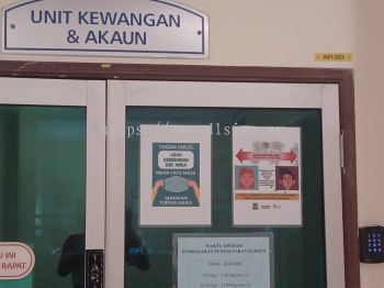 Government Directory Sign Supply dan Install at sabak bernam selangor 