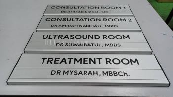 Office Aluminium Room Signage