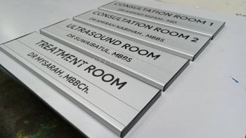 Aluminium Office Room Sign