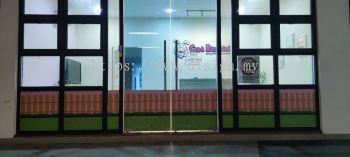 Glass door inkjet sticker kota damansara , PJ 