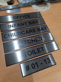 UV print on aluminium sign