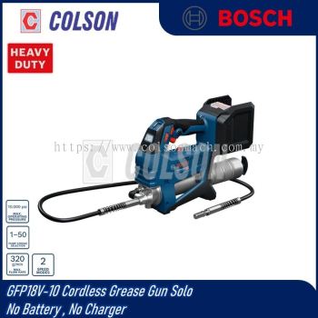 BOSCH GFP18V-10 Cordless Grease Gun Solo