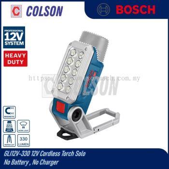 BOSCH GLI12V-330 12V Cordless Torch Solo