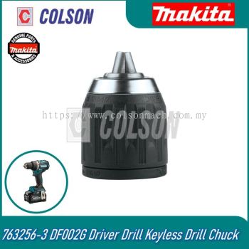 MAKITA 763256-3 DF002G Driver Drill Keyless Drill Chuck Suitable: HP002G ,DDF487 ,  DHP487