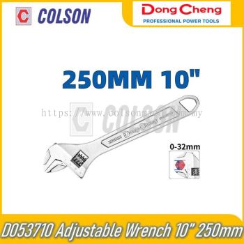 DONG CHENG D053710 Adjustable Wrench 10�� 250mm