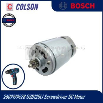 BOSCH 2609199428 GSB120LI Screwdriver DC Motor