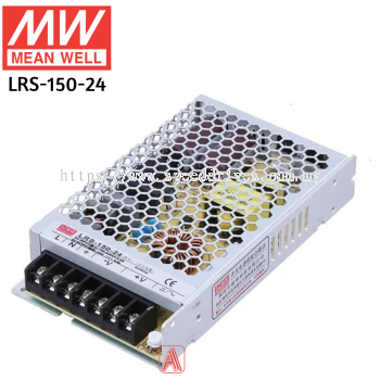 LRS-150-24 Mean Well Enclosed LRS Series 150Watt 12vdc 24vdc LRS-150-12 MEANWELL Low Profile Type