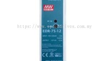 Mean Well EDR-75-12 Single Output Power Supply Unit PSU Din Rail Mounting Slim & Economical Series MeanWell