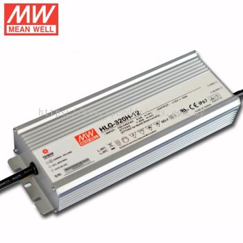 Mean Well HLG-320H12 HLG-320H-24A HLH-320H-36AB HLG240H-12A IP65 RATED SUITABLE WET DRY DAMP LOCATION LED Driver OPTIONAL DIMMING MODEL SEANGOR MALAYSIA MEANWELL