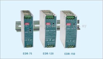 Mean Well EDR-75-24 Din Rail Switching Powerr Suply 75Watt 24vdc