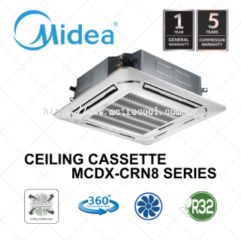 MIDEA R32 NON INVERTER CEILING CASSETTE