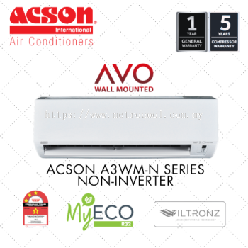 [NEW] Acson R32 Non-Inverter A3WM Series Air Cond