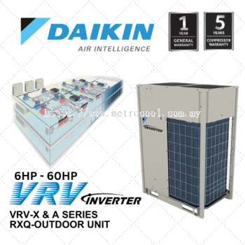 DAIKIN VRV -X,A SERIES