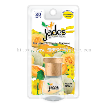 Jades Hanging Aromatic Perfume 12ml - Japanese Melon (Air Freshener Car)