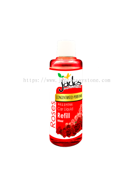 Jades Concentrated Liquid Perfume 80ml - Roses (Air Freshener Car)