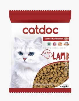 Catdoc Dry Cat Food 400gm Lamb