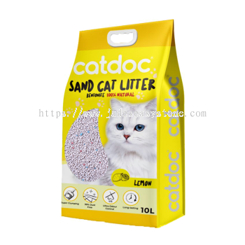 Catdoc Cat Litter 10L - Lemon