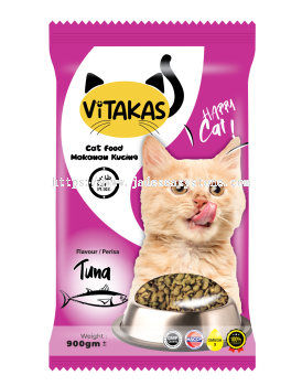 Vitakas Dry Cat Food 900gm - Tuna