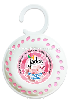 Jades Deodorizer 120gm - Sakura (Mothballs / Ubat Gegat)