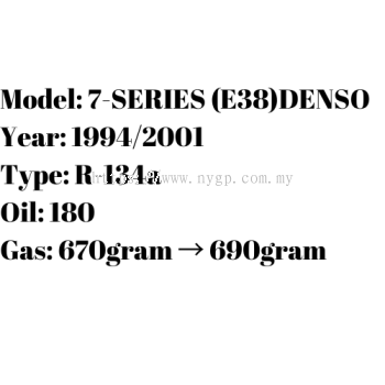 7-SERIES (E38)DENSO