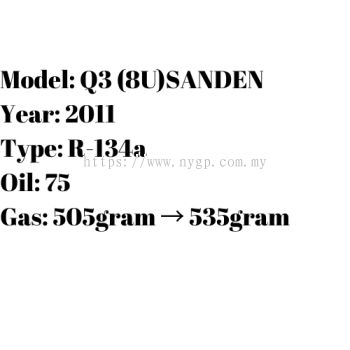 Q3 (8U)SANDEN