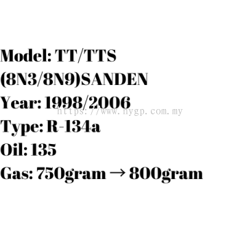 TT/TTS (8N3/8N9)SANDEN