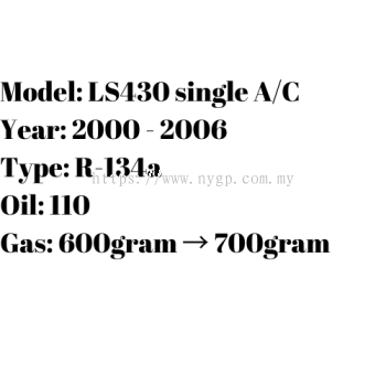 _LS430 single AC