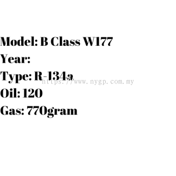 B Class W177