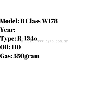 B Class W178