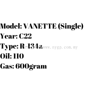 VANETTE (Single)