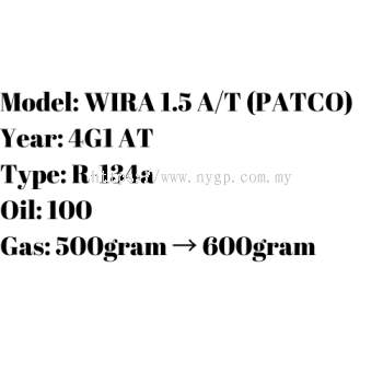 WIRA 1.5 AT (PATCO)