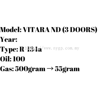 VITARA ND (3 DOORS)