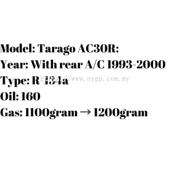 Tarago AC30R